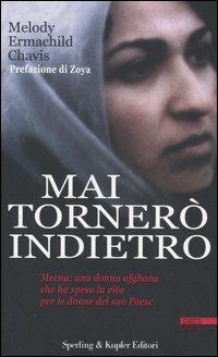 Mai tornerò indietro - Melody E. Chavis - copertina