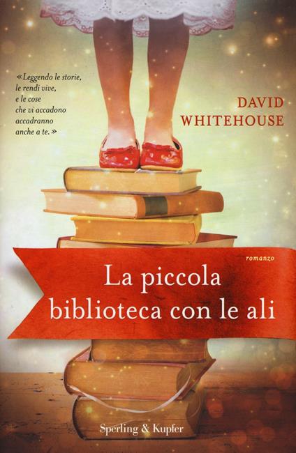 La piccola biblioteca con le ali - David Whitehouse - copertina
