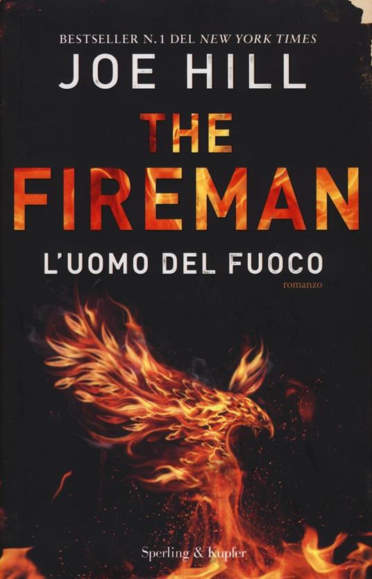 L' uomo del fuoco. The Fireman - Joe Hill - copertina