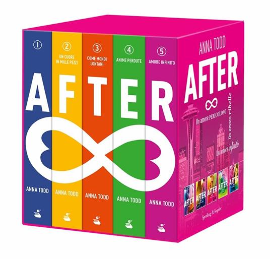 After. Cofanetto - Anna Todd - copertina