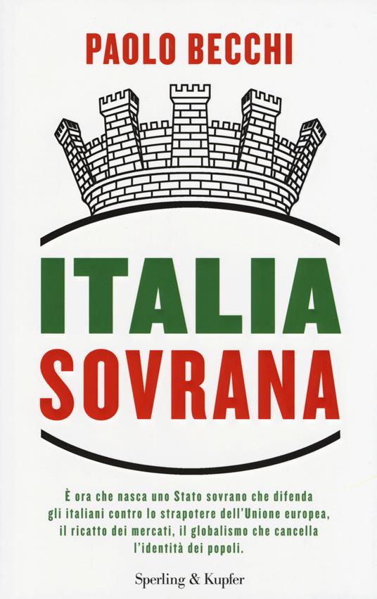 Italia sovrana - Paolo Becchi - copertina