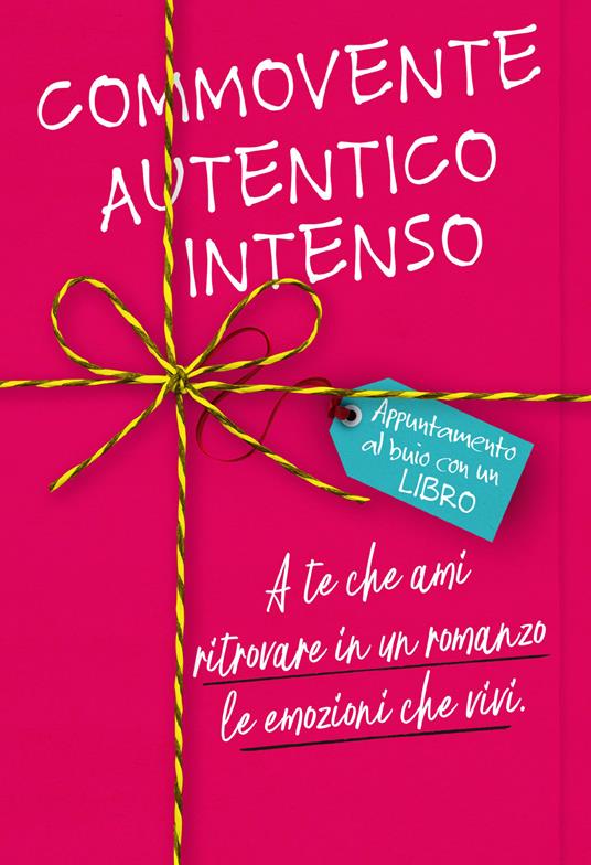 Commovente, autentico, intenso. Appuntamento al buio con un libro - copertina
