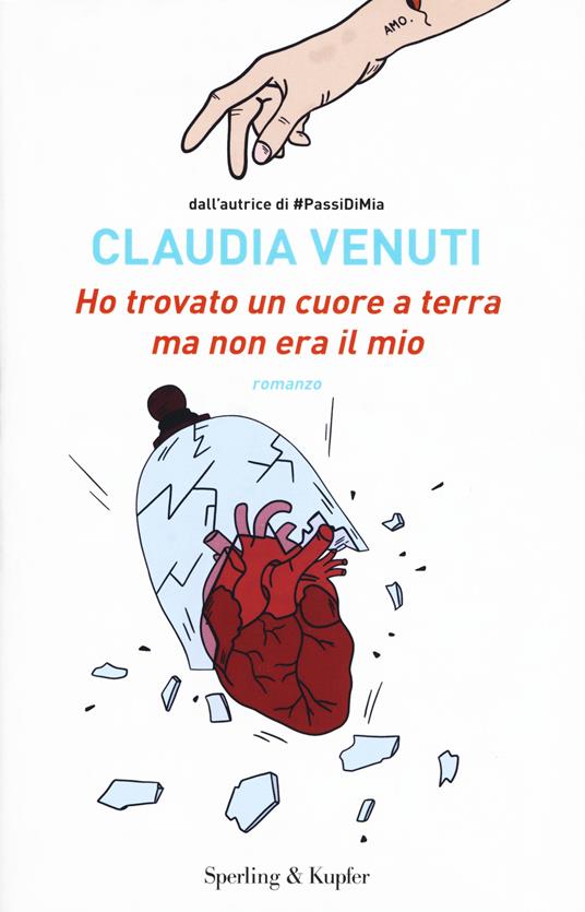 Ho trovato un cuore a terra ma non era il mio - Claudia Venuti - copertina