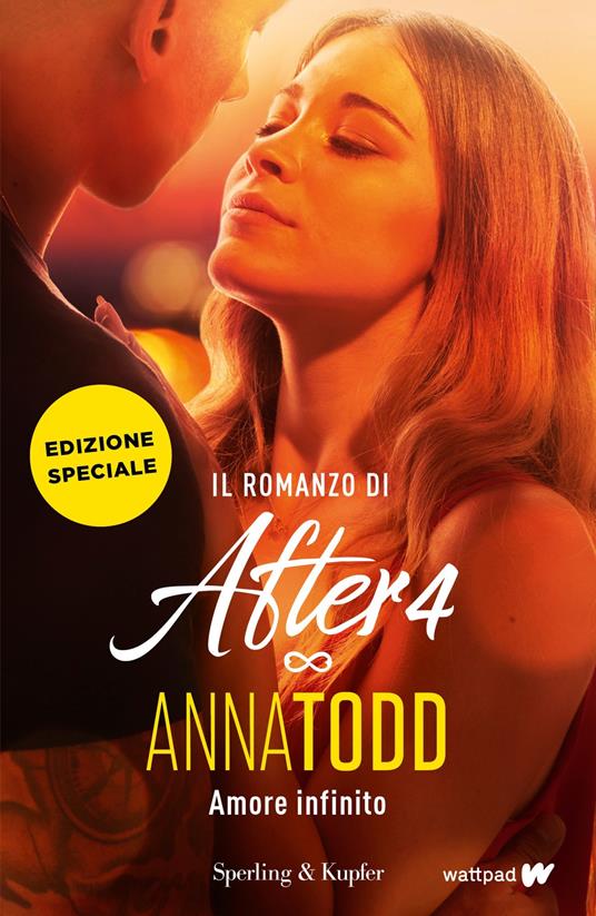 Amore infinito. Il romanzo di After 4. Ediz. speciale. Con Poster. Con Adesivi - Anna Todd - copertina