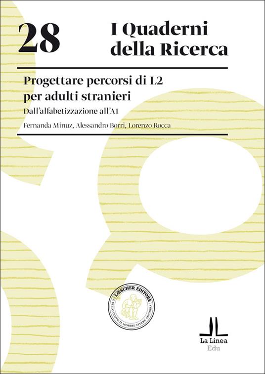 Progettare percorsi di L2 per adulti stranieri - Fernanda Minuz,Alessandro Borri,Lorenzo Rocca - copertina