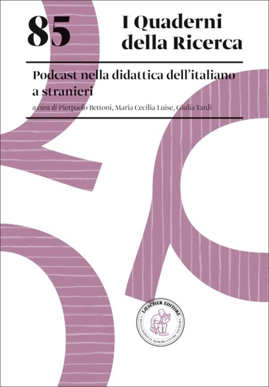 Podcast nella didattica dell'italiano a stranieri - copertina