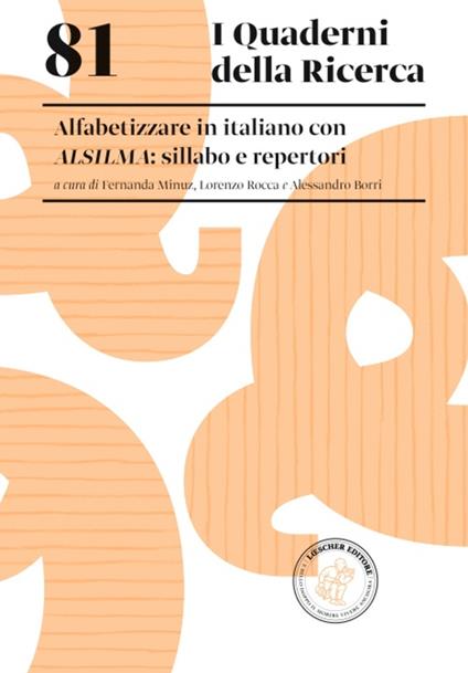 Alfabetizzare in italiano con ALSILMA: sillabo e repertori - copertina
