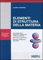 Elementi di struttura della materia