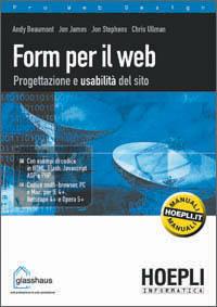 Form per il web. Progettazione e usabilità del sito - copertina