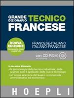  Grande dizionario tecnico francese. Francese-italiano, italiano-francese. Con CD-ROM