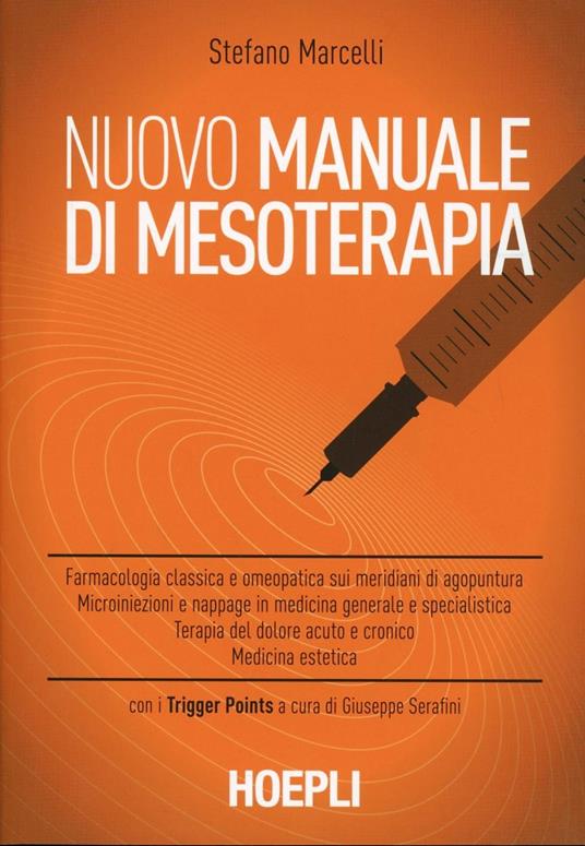 Nuovo manuale di mesoterapia - Stefano Marcelli - copertina