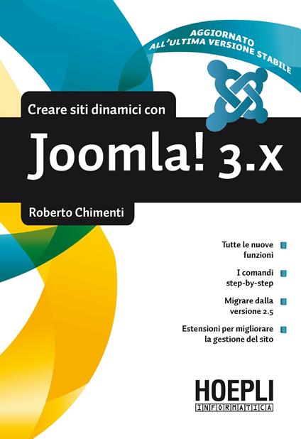 Costruire siti dinamici con Joomla! 3.X - Roberto Chimenti - copertina