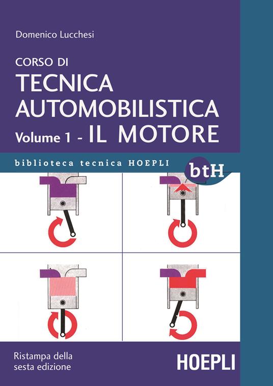 Corso di tecnica automobilistica. Vol. 1: Il motore. - Domenico Lucchesi - copertina