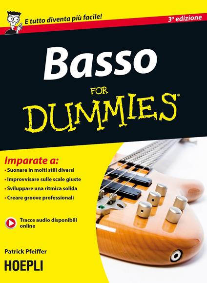 Basso For Dummies - Patrick Pfeiffer - copertina