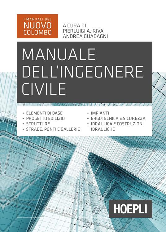 Manuale dell'ingegnere civile - copertina