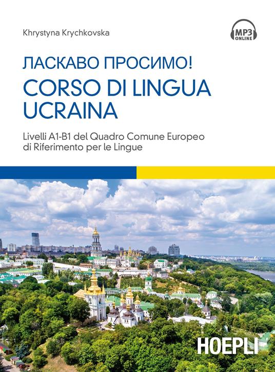 Corso di lingua ucraina. Livello A1-B1 - Khrystyna Krychkovska - copertina