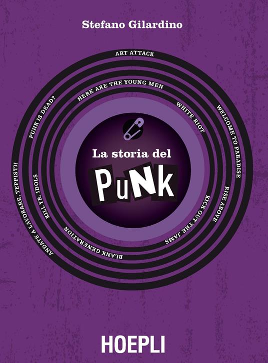 La storia del punk - Stefano Gilardino - copertina