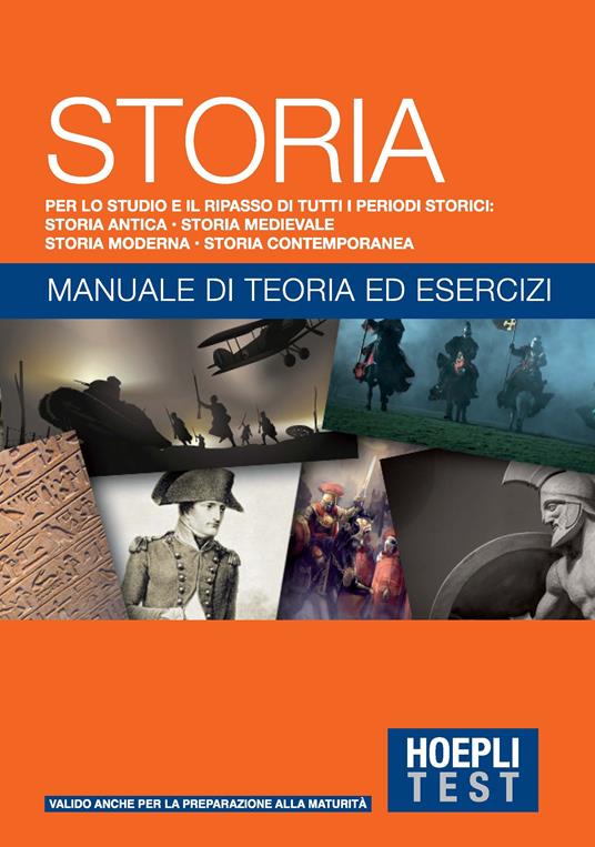 Storia. Manuale di teoria ed esercizi - copertina