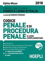 Codice penale e procedura penale 2018. Ediz. minore. Con espansione online