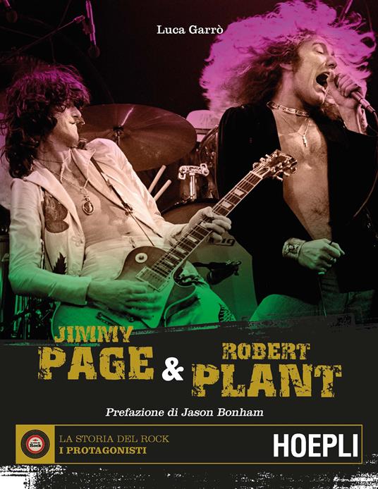 Jimmy Page & Robert Plant - Luca Garrò - copertina