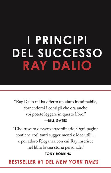 I principi del successo - Ray Dalio - copertina
