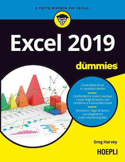 Excel 2019 For Dummies - Greg Harvey - copertina