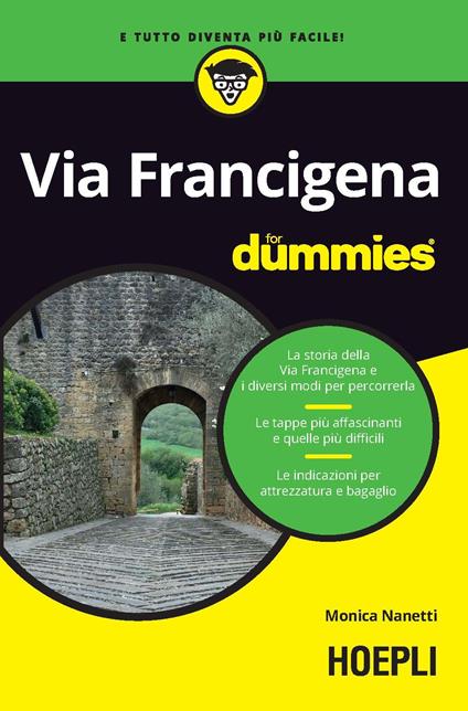 Via Francigena For Dummies - Monica Nanetti - copertina