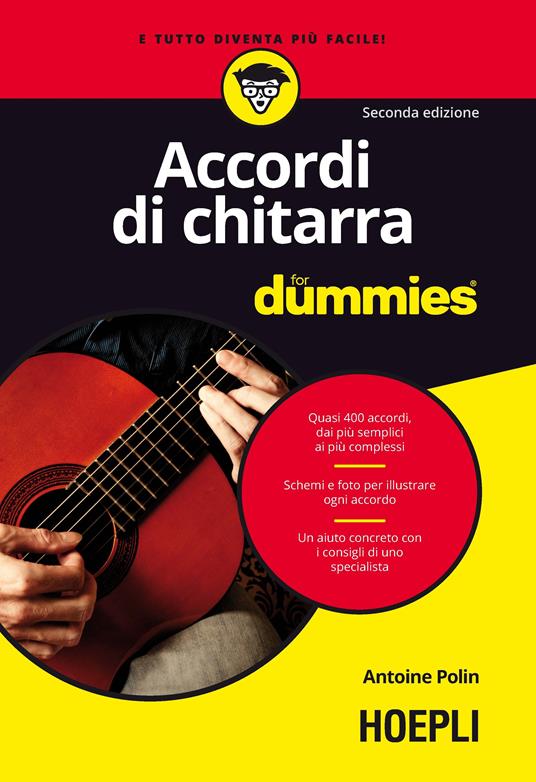 Accordi di chitarra For Dummies - Antoine Polin - copertina