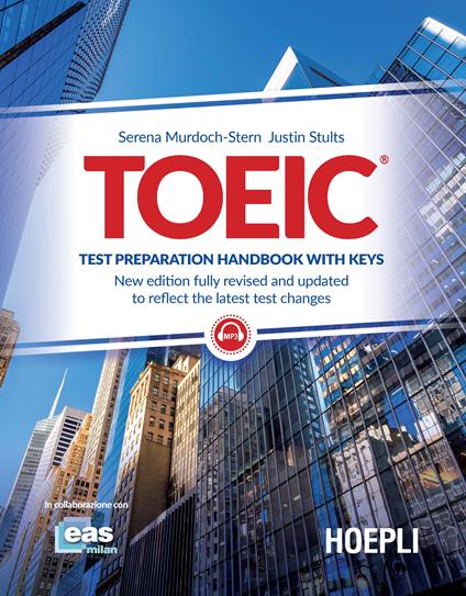 TOEIC. Test preparation handbook with keys - Serena Murdoch Stern,Julius Stults - copertina