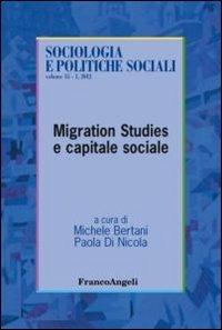 Migration studies e capitale sociale - copertina