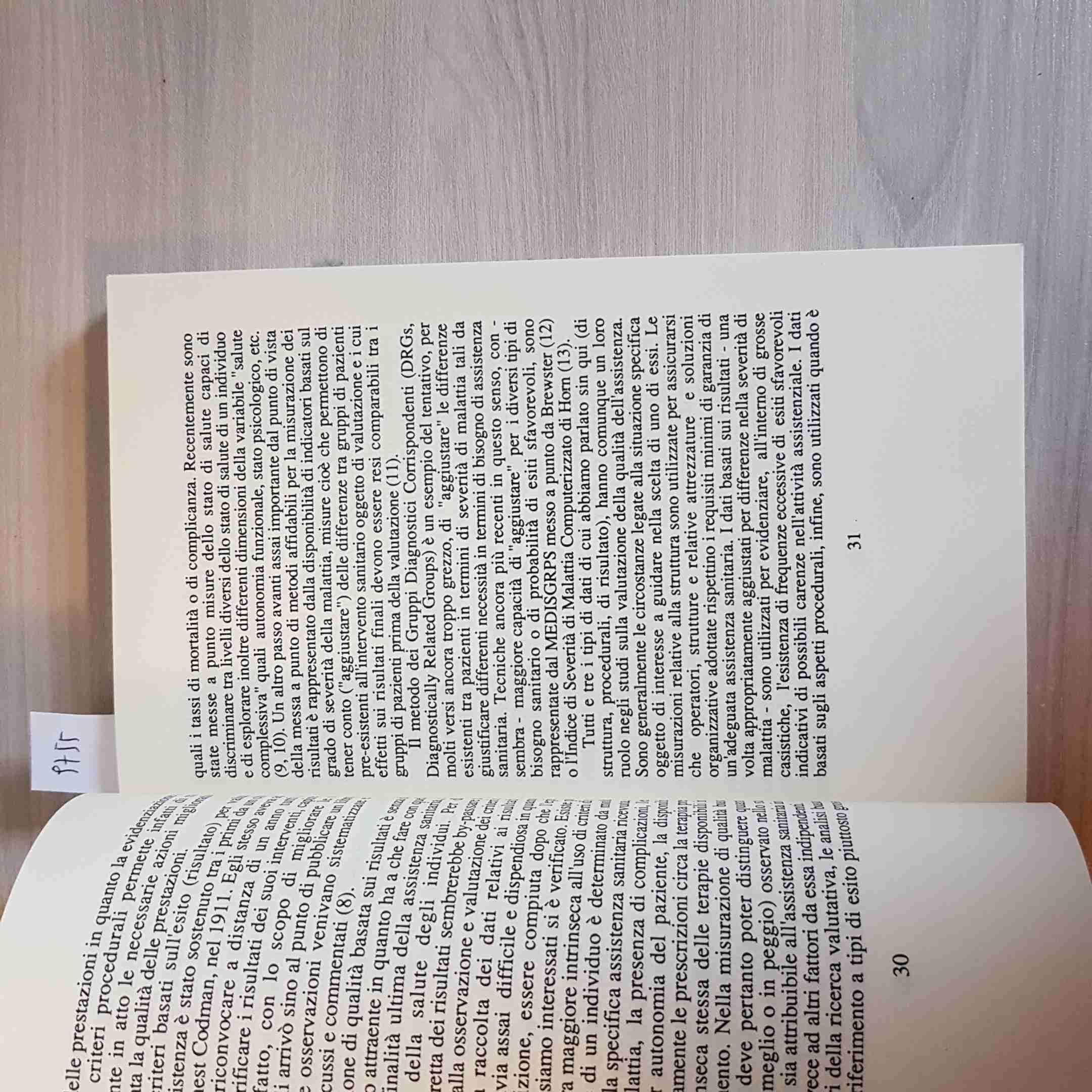 La valutazione della qualità: una nuova frontiera del sistema sanitario nazionale