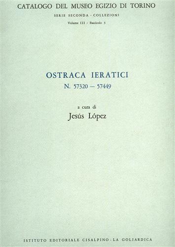 Ostraka ieratici n. 57320-57449 (Museo Egizio di Torino) - copertina