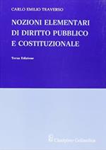 Nozioni elementari di diritto pubblico e costituzionale