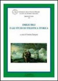 Emilio Bigi e gli studi di stilistica storica - copertina