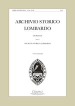 Archivio storico lombardo. Giornale della Società storica lombarda (2012). Vol. 17