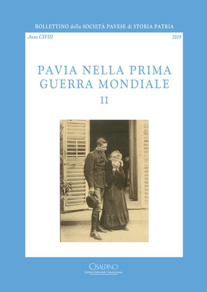 Bollettino della società pavese di storia patria (2018). Vol. 2 - copertina