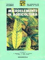 Microelementi in agricoltura