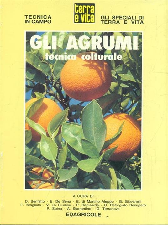 Gli agrumi. Tecnica colturale - copertina