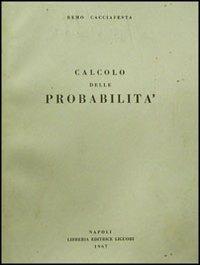Calcolo delle probabilità - Remo Cacciafesta - copertina