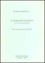 Il romanzo storico italiano