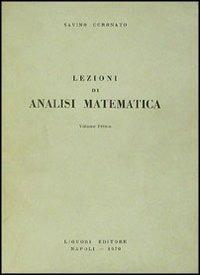 Lezioni di analisi matematica. Vol. 1 - Savino Coronato - copertina