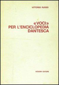 Voci per l'Enciclopedia dantesca - Vittorio Russo - copertina