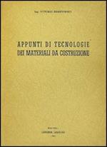 Appunti di tecnologia dei materiali da costruzione