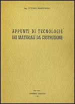 Appunti di tecnologia dei materiali da costruzione