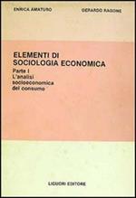 Elementi di sociologia economica. Vol. 1