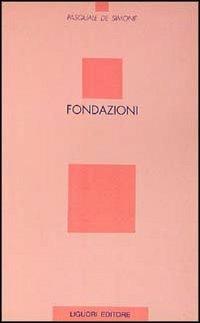 Fondazioni - Pasquale De Simone - copertina