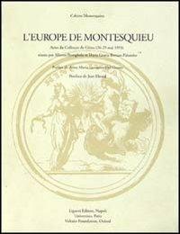 L' Europe de Montesquieu. Actes du Colloque (Genes, 26-29 mai 1993) - copertina