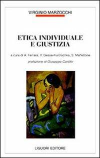 Etica individuale e giustizia - copertina