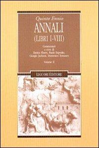 Annali. Vol. 2: Libri 1-8. - Quinto Ennio - copertina