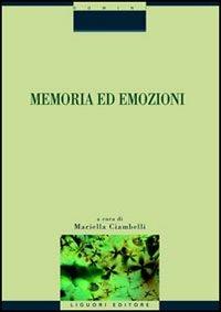 Memoria ed emozioni - copertina